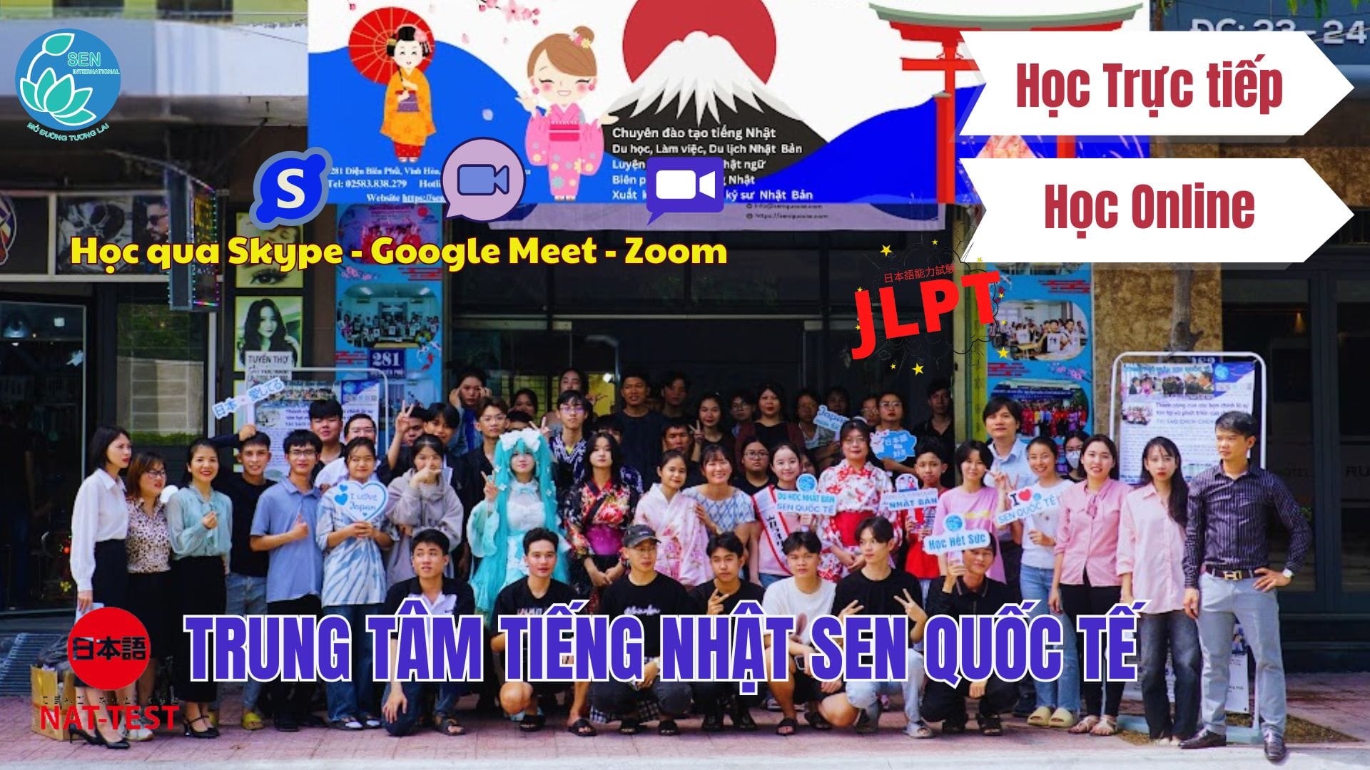 Trang chủ - Trung tâm tiếng Nhật Sen Quốc Tế Học tiếng Nhật online và ...